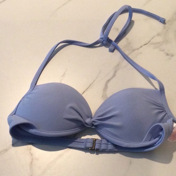 Target Xhilaration blue bikini set, top XS and bottom S. - Picture 2 of 3